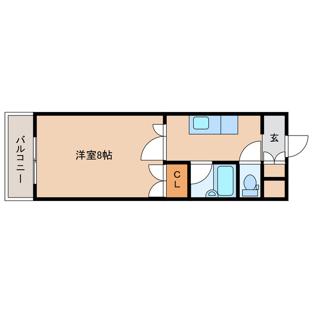 北諸県郡三股町稗田のマンションの間取り