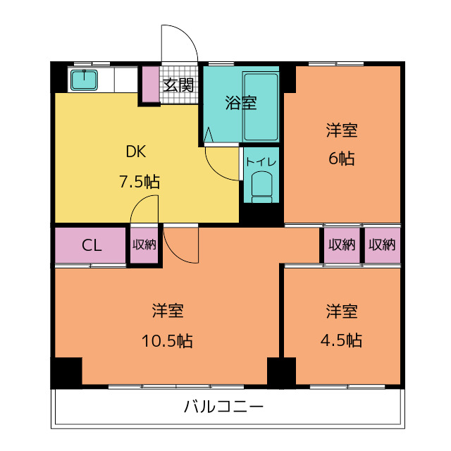 タマキビルの間取り