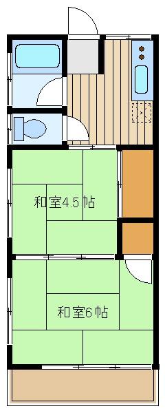 第1愛泉荘の間取り