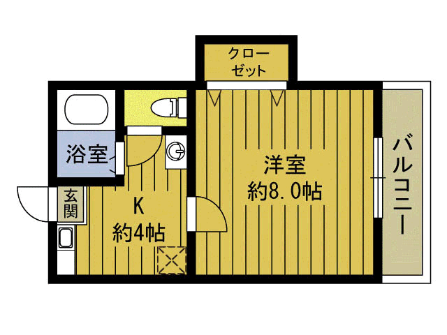 Ｒ６５番館の間取り