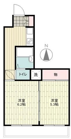 ホワイトキャッスル上大岡の間取り