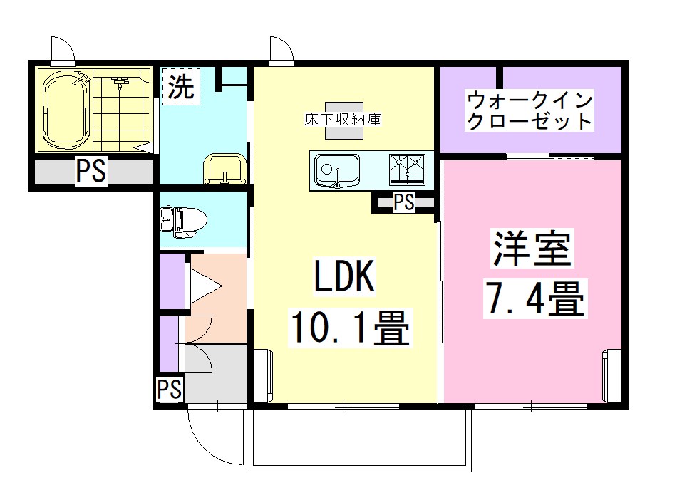 エターナルＦ 102の間取り