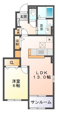 ランドマーク　０８２６　IIIの間取り