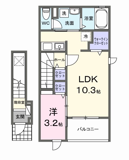 ヒカルサ佐久猿久保ウエストの間取り