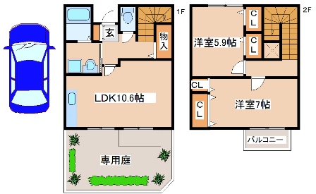 【明石市大久保町森田のその他の間取り】