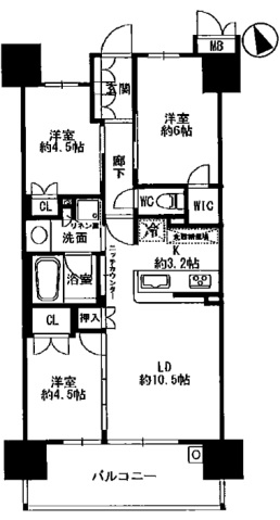 プレミスト大津京の間取り