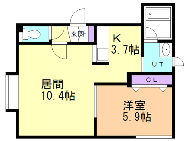 アイリス菊水の間取り