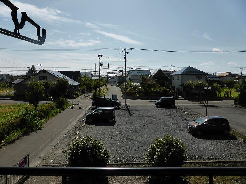 バルコニー　バルコニーからの景色