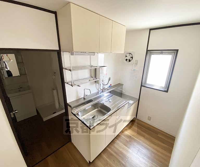 キッチン　ガスコンロ設置可