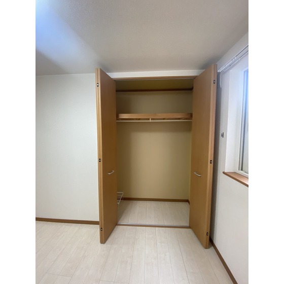 収納　寝室　クローゼット