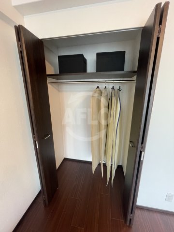収納　プレジオ海老江　クローゼット