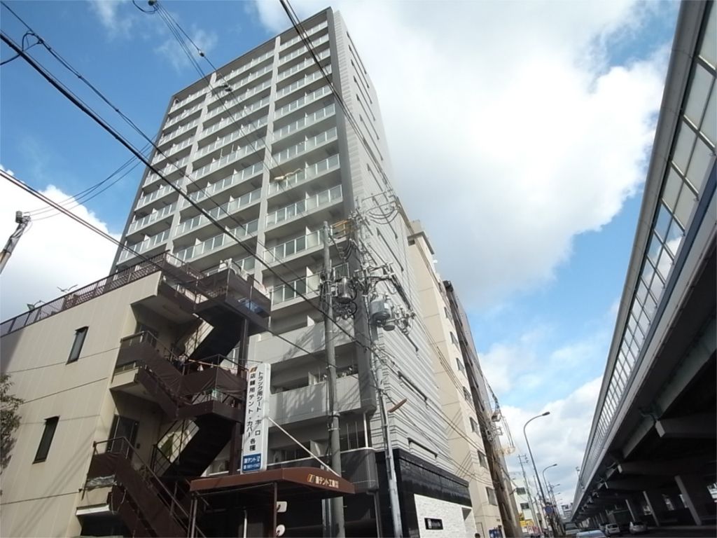 建物外観　スタイリッシュな外観