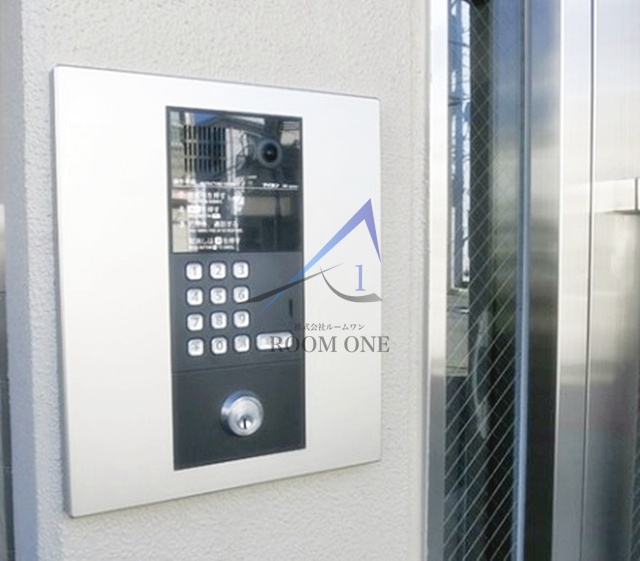 セキュリティ　オートロックです。