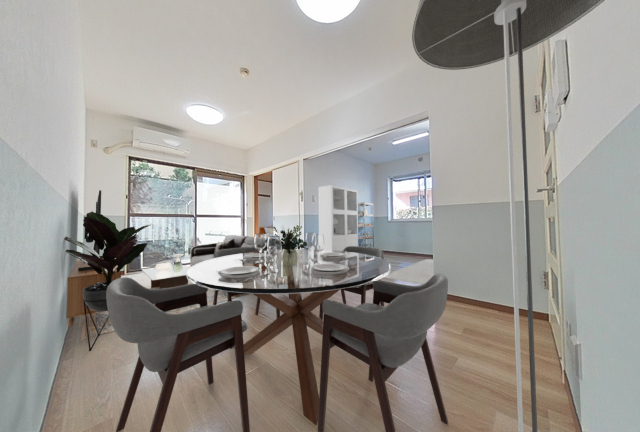 居室・リビング　家具や調度品の画像はＣＧとなります。