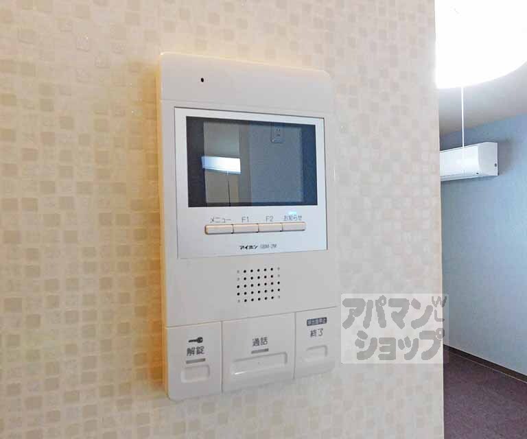 その他設備　モニター付きインターホンです。