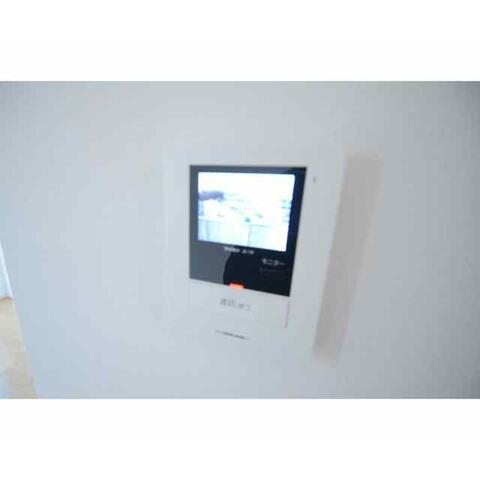 セキュリティ　モニター付きインターホンでセキュリティ安心♪