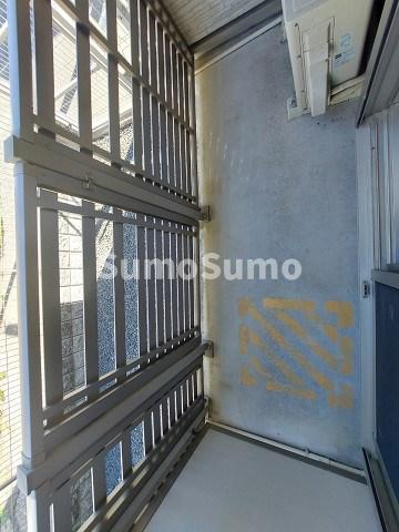 バルコニー　落ち着いた時間を過ごせるバルコニーです