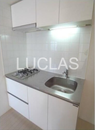 キッチン　2口コンロでお料理もはかどります♪