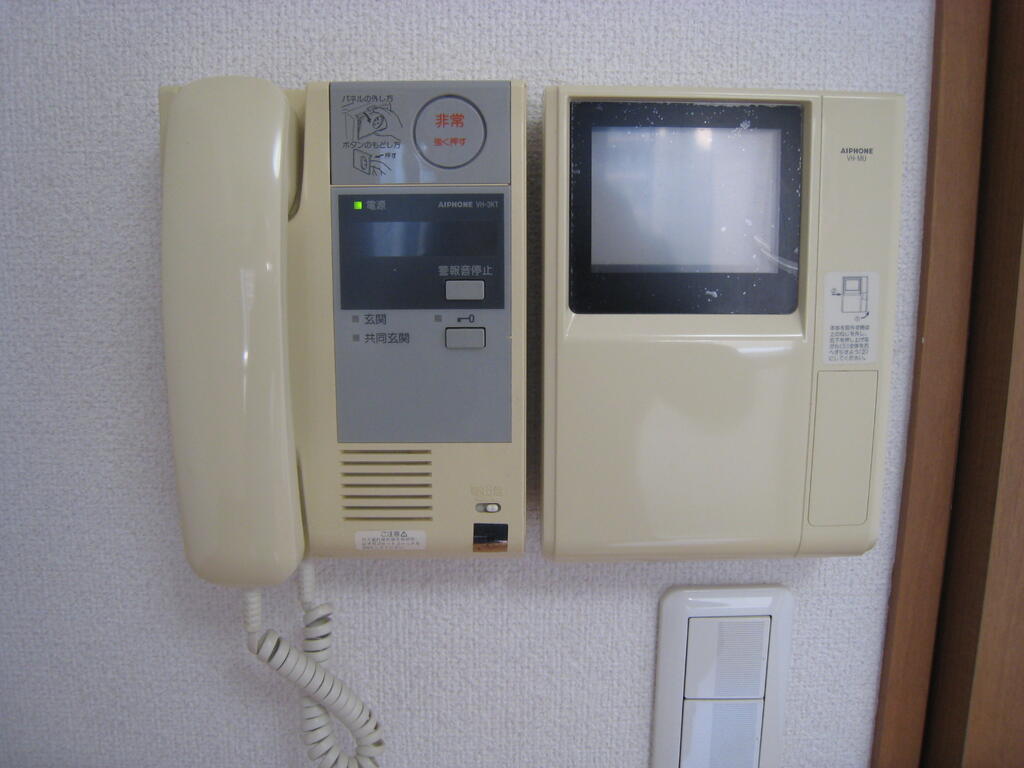 セキュリティ　ＴＶモニター付きインターホン