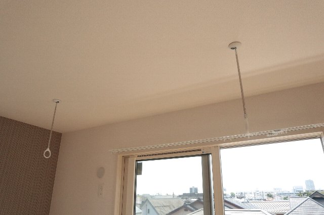 その他　室内物干しも可能です