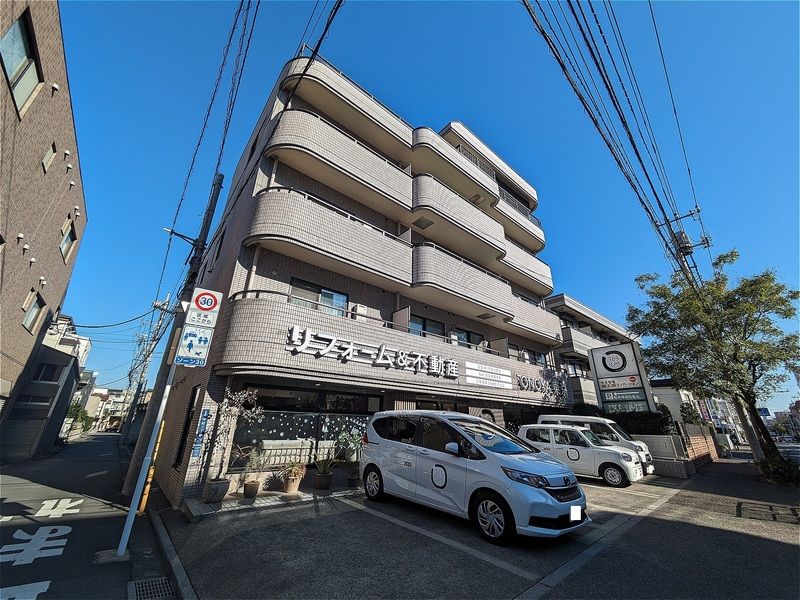 建物外観　お電話でお問合わせ頂けますと、よりスムーズにご対応出来ます♪