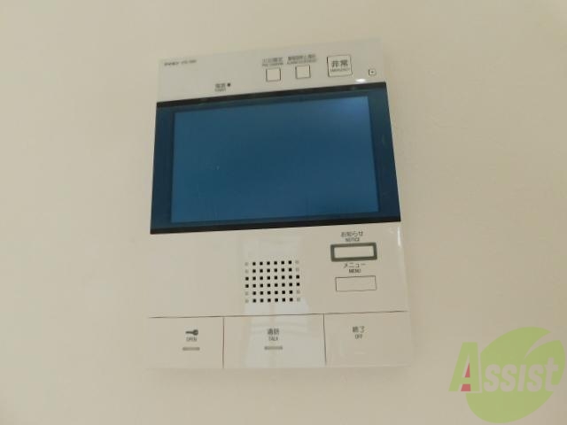 セキュリティ　ＴＶ付きインターホンです。