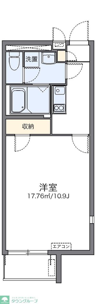 レオネクスト壱の間取り写真