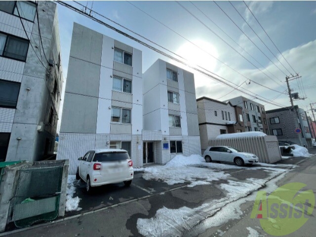 建物外観　札幌市東区北三十九条東「ガーデンコート栄町」