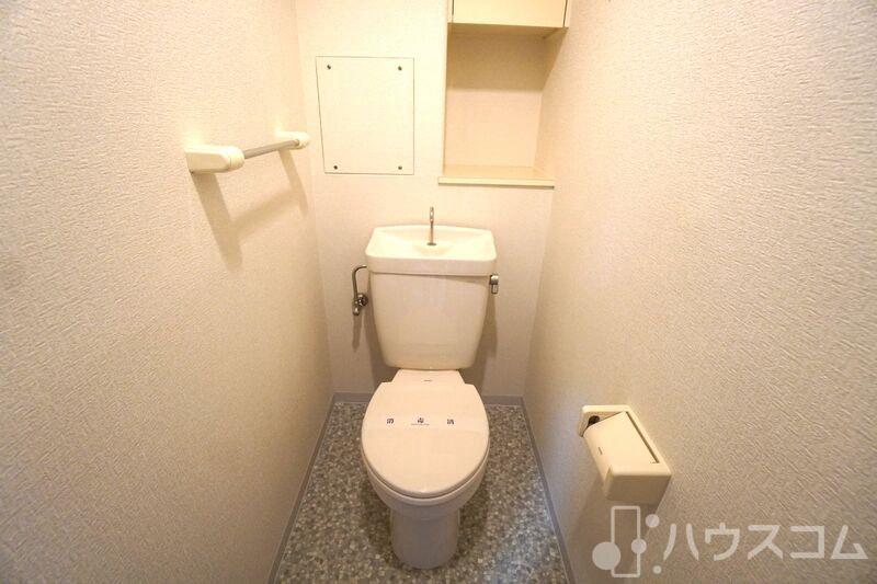 トイレ　トイレ掃除もファイトです！