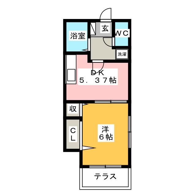 カーサコモドの間取り写真