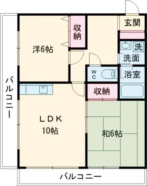 グランドゥール等々力の間取り写真