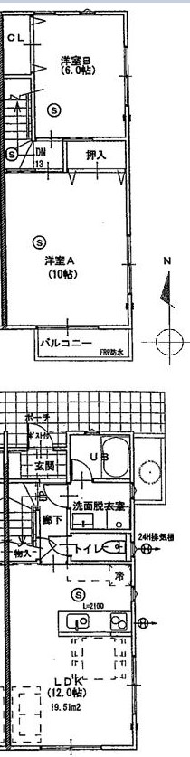 LIFE・UENOの間取り写真