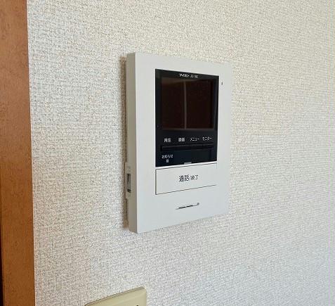 セキュリティ　モニター付きインターホン