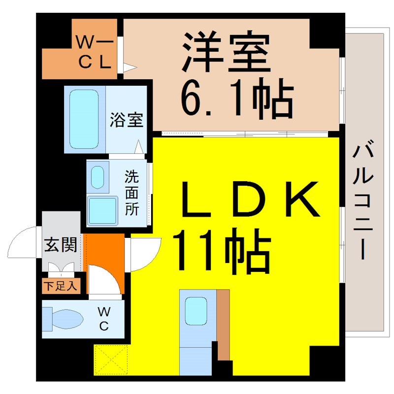 アースヒル東白壁の間取り写真