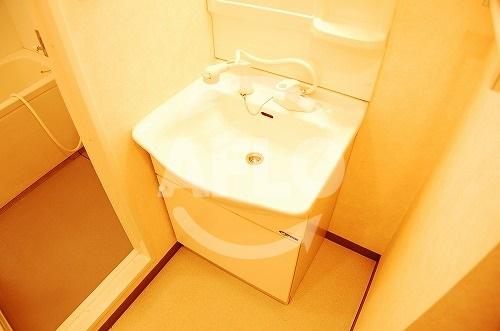 洗面設備　アビテ北御堂　洗面化粧台