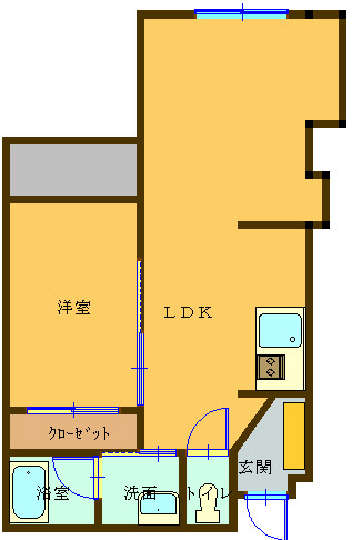 フェルクスの間取り