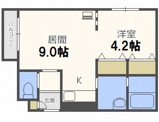 マイルストーンの間取り