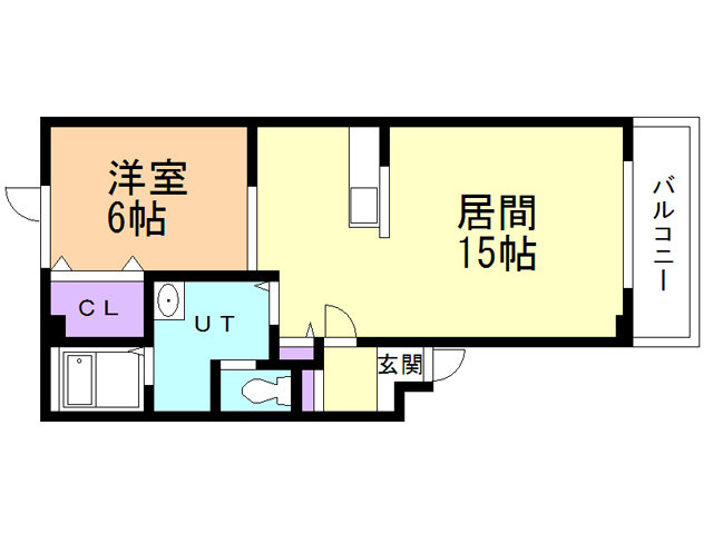 マンションティファニーの間取り