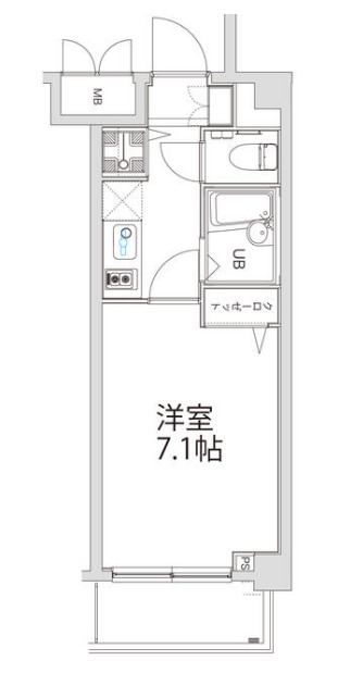 Verona池袋本町Lussoの間取り写真