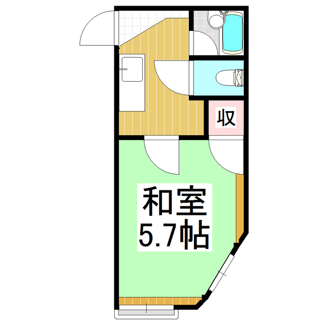 コーポ手塚の間取り