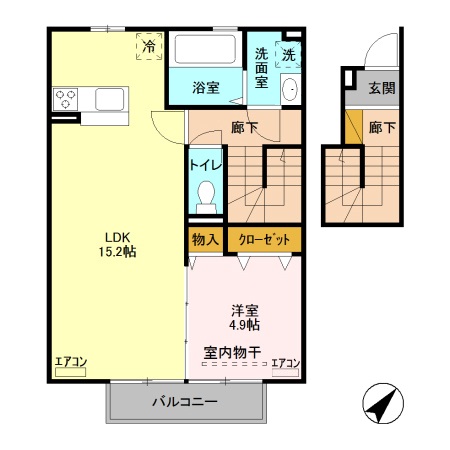 プルミエール・本庄の間取り