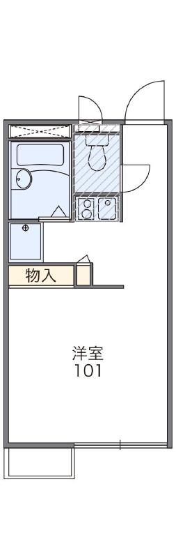 レオパレス葵の間取り