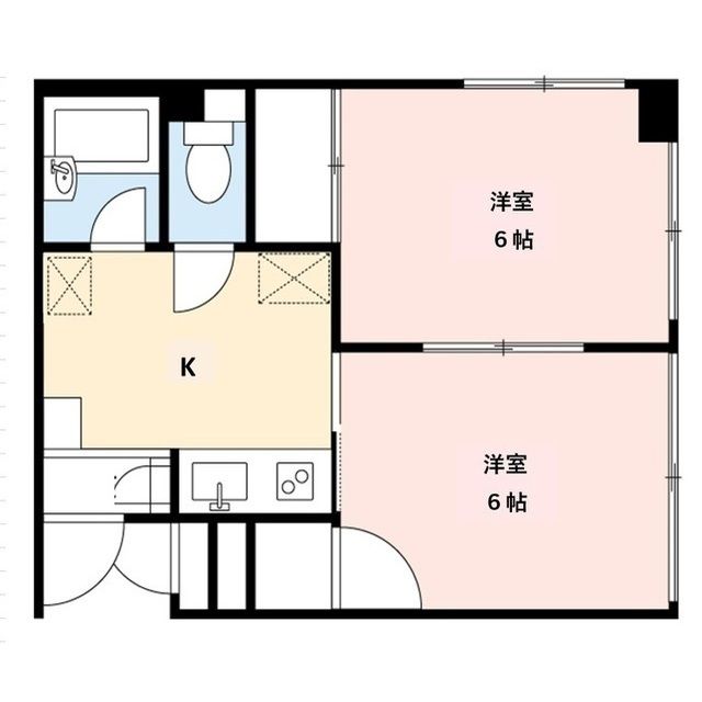 タウンハウス金衛町Aの間取り