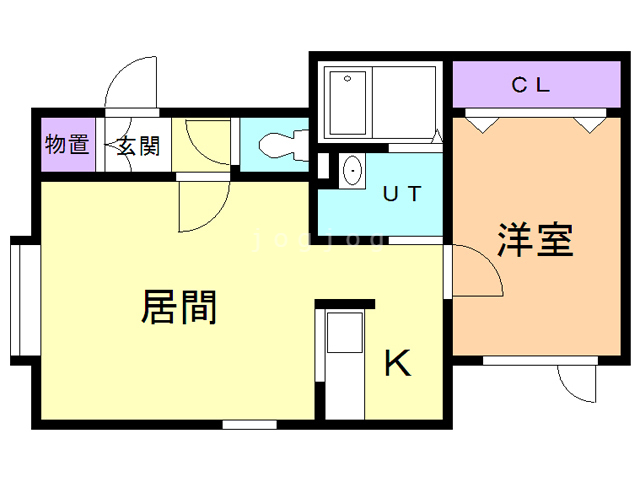 バームヒルズの間取り