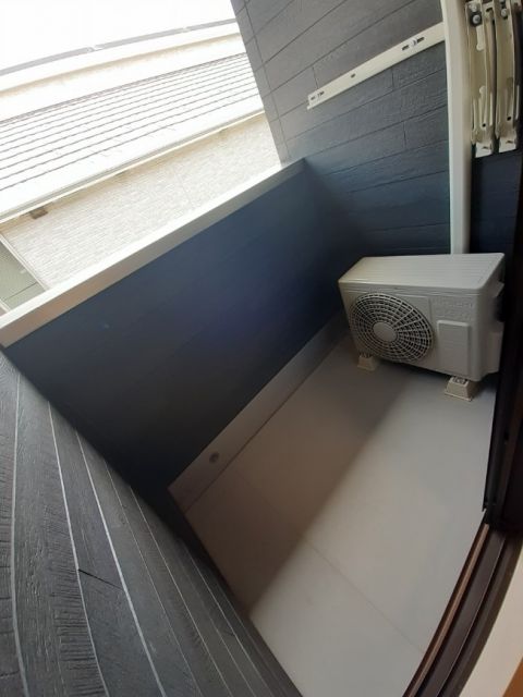 【アクアプラ浅江６　Iのバルコニー】