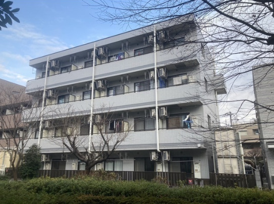 川崎市幸区神明町のマンションの建物外観