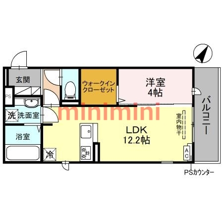 D-residence南芥川町の間取り