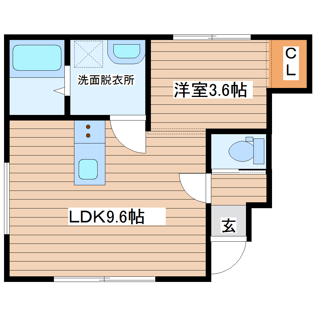 QRESTIAの間取り