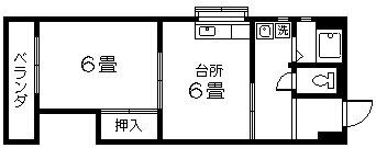 リバーサイド草牟田の間取り