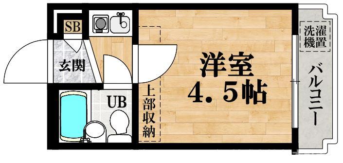 シャトー我孫子 ３番館の間取り